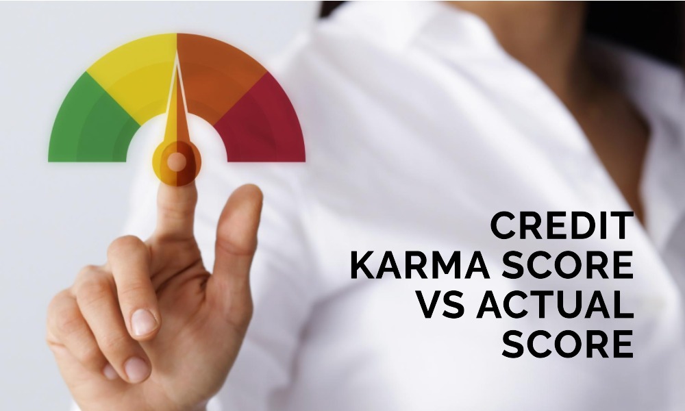 credit karma score vs actual score