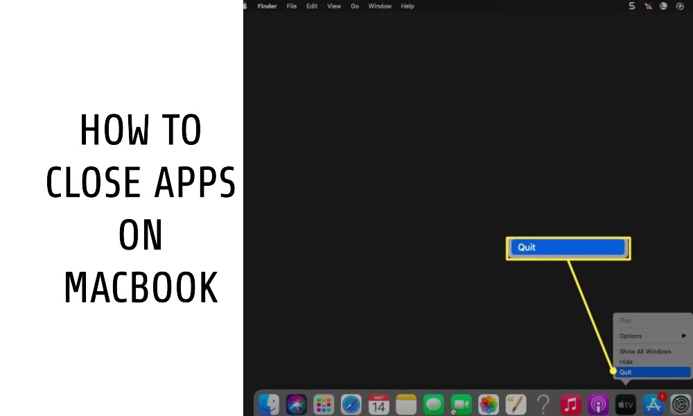 how to close apps on macbook